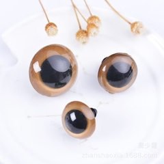 [Túi 5 cặp kèm chốt] Mắt chốt Thú Bông, mắt đen, mắt màu