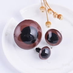 [Túi 5 cặp kèm chốt] Mắt chốt Thú Bông, mắt đen, mắt màu