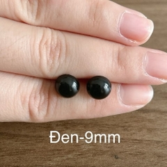 [Túi 5 cặp kèm chốt] Mắt chốt Thú Bông, mắt đen, mắt màu