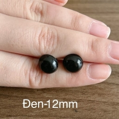 [Túi 5 cặp kèm chốt] Mắt chốt Thú Bông, mắt đen, mắt màu