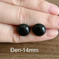 [Túi 5 cặp kèm chốt] Mắt chốt Thú Bông, mắt đen, mắt màu