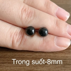 [Túi 5 cặp kèm chốt] Mắt chốt Thú Bông, mắt đen, mắt màu