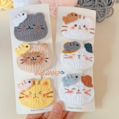Phôi Kẹp Tóc 5cm Set 10 Cái