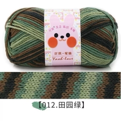 Len Yaoh Love Màu Loang Cuộn 100g-đan móc khăn mũ túi