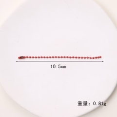 [Túi 10 cái] Móc khóa bi nhiều màu – Phụ kiện handmade