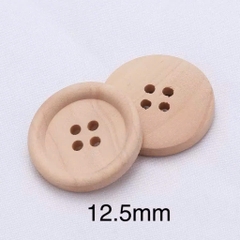 [Túi 5 cái] Cúc Gỗ Handmade With Love