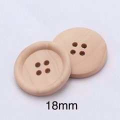 [Túi 5 cái] Cúc Gỗ Handmade With Love