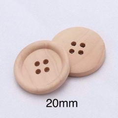 [Túi 5 cái] Cúc Gỗ Handmade With Love