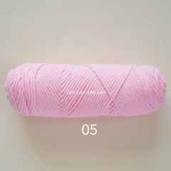 Len Cotton Love 100g - len đan móc khăn, mũ