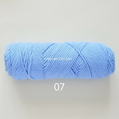 Len Cotton Love 100g - len đan móc khăn, mũ