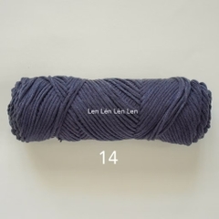 Len Cotton Love 100g - len đan móc khăn, mũ