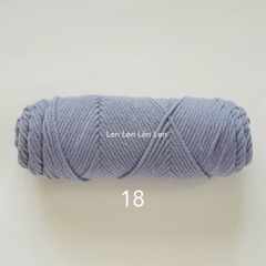 Len Cotton Love 100g - len đan móc khăn, mũ