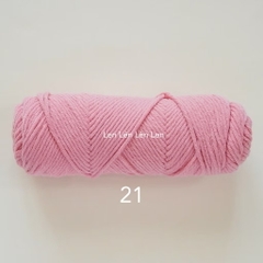 Len Cotton Love 100g - len đan móc khăn, mũ