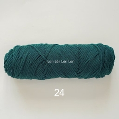 Len Cotton Love 100g - len đan móc khăn, mũ