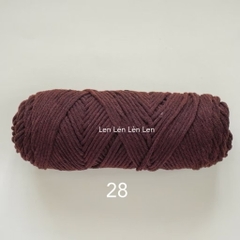 Len Cotton Love 100g - len đan móc khăn, mũ