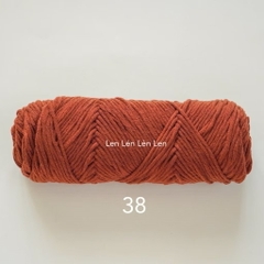Len Cotton Love 100g - len đan móc khăn, mũ