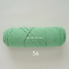 Len Cotton Love 100g - len đan móc khăn, mũ