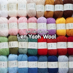 LEN YAOH WOOL 100G – Len Sợi To Móc Khăn, Mũ, Áo
