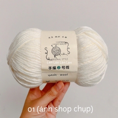 LEN YAOH WOOL 100G – Len Sợi To Móc Khăn, Mũ, Áo