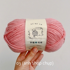 LEN YAOH WOOL 100G – Len Sợi To Móc Khăn, Mũ, Áo