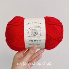 LEN YAOH WOOL 100G – Len Sợi To Móc Khăn, Mũ, Áo