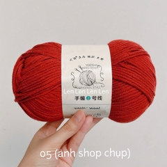 LEN YAOH WOOL 100G – Len Sợi To Móc Khăn, Mũ, Áo