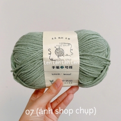 LEN YAOH WOOL 100G – Len Sợi To Móc Khăn, Mũ, Áo