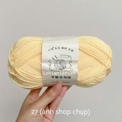 LEN YAOH WOOL 100G – Len Sợi To Móc Khăn, Mũ, Áo