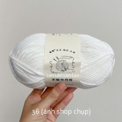 LEN YAOH WOOL 100G – Len Sợi To Móc Khăn, Mũ, Áo