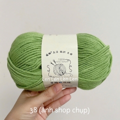 LEN YAOH WOOL 100G – Len Sợi To Móc Khăn, Mũ, Áo
