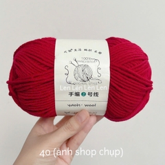 LEN YAOH WOOL 100G – Len Sợi To Móc Khăn, Mũ, Áo