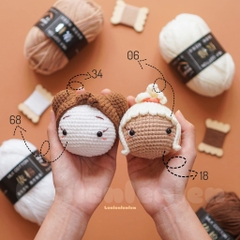 LEN MILK COTTON MÁC ĐEN 50G