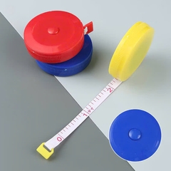 Thước Dây Cuộn Tròn, thước dây rút mini 150cm, màu ngẫu nhiên