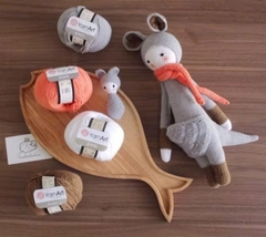 Phấn má cho thú bông - Hôp phấn tô má, trang điểm Amigurumi, tô má búp bê