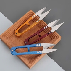 Kéo Sắt Cắt Len Chỉ - Kéo mini sắc bén, màu ngẫu nhiên, làm đồ handmade