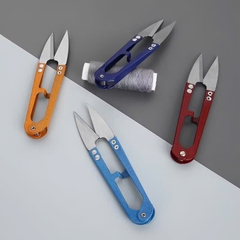 Kéo Sắt Cắt Len Chỉ - Kéo mini sắc bén, màu ngẫu nhiên, làm đồ handmade