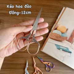 Kéo Cắt Len Handmade Mini – Kéo sắc và kéo hạc nhiều màu