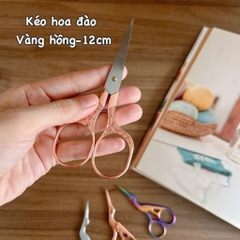 Kéo Cắt Len Handmade Mini – Kéo sắc và kéo hạc nhiều màu