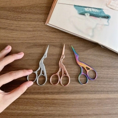 Kéo Cắt Len Handmade Mini – Kéo sắc và kéo hạc nhiều màu