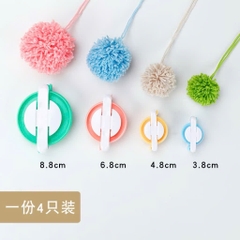 Dụng Cụ Làm Cục Bông PomPom, đủ size