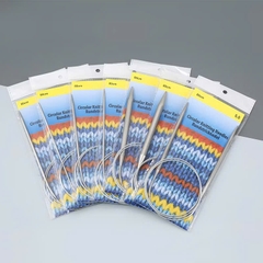 Kim Đan Vòng Inox 80cm - Kim đan tròn dây mềm, inox bền, chống gỉ, đủ size