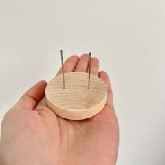 Đế Gỗ Cắm Búp Bê, thú bông, đế trưng bày đồ handmade