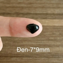 [Túi 10 cái] Mũi Thú Dán, mũi nhựa handmade không kèm chốt, dùng làm thú bông Amigurumi