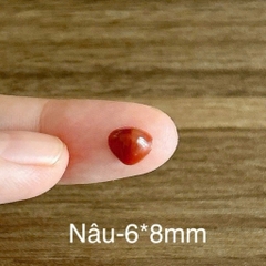 [Túi 10 cái] Mũi Thú Dán, mũi nhựa handmade không kèm chốt, dùng làm thú bông Amigurumi