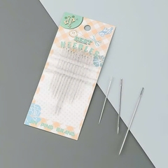 Vỉ Kim Khâu Chỉ Đuôi Bạc 12 Kim, đầu nhọn