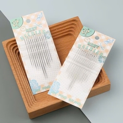 Vỉ Kim Khâu Chỉ Đuôi Bạc 12 Kim, đầu nhọn