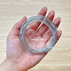 Kẽm Bọc Dẻo 2 mét (size 1mm - 1,5mm - 2mm)