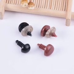 [Túi 5 cái kèm chốt] Mũi thú nhựa an toàn làm thú bông Amigurumi