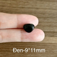 [Túi 5 cái kèm chốt] Mũi thú nhựa an toàn làm thú bông Amigurumi