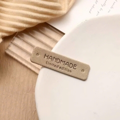[Túi 3 cái] Tag Handmade-chất liệu da lộn mềm, gắn lên sản phẩm handmade